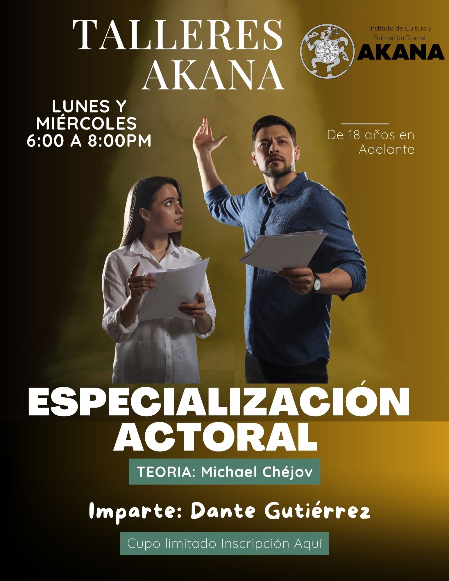 Especialización actoral