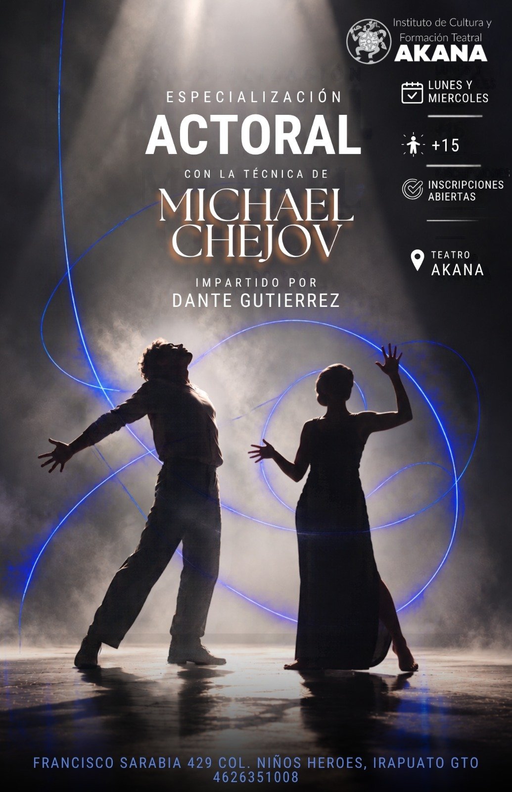 Especialización Actoral Michael Chejov